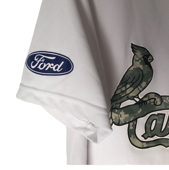 St. Louis Cardinals adult SGA XL Camo military baseball Jersey NWOT - Picture 5 of 15